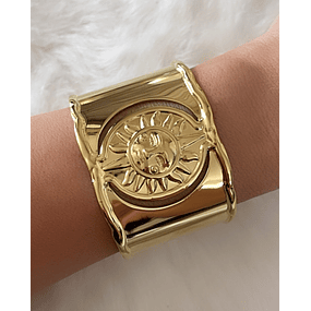 Maxi Brazalete Soleil Gold  Maximalista 