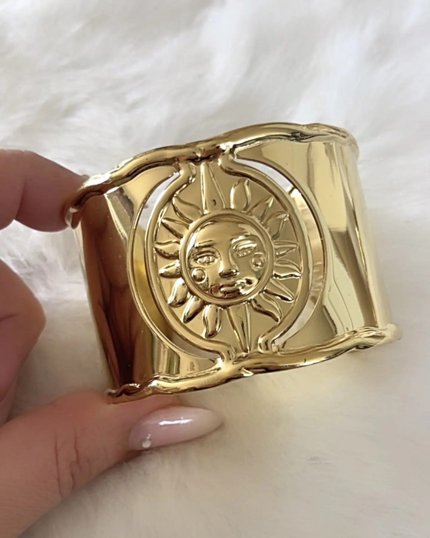 Maxi Brazalete Soleil Gold  Maximalista  3
