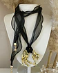 Choker Leopardo Organza Gold  - Miniatura 2