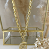 Collar Caracola eslabones Tiffany Gold