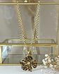 Collar Flor Print Leo Gold - Miniatura 4