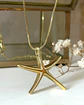 Collar Estrella de Mar cadena veneciana Gold - Miniatura 3