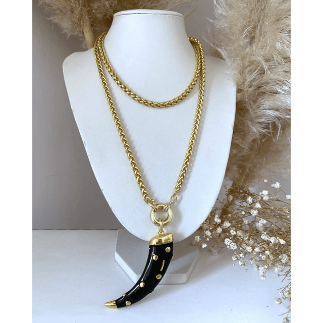 Collar XL Maxi Cacho Black Gold