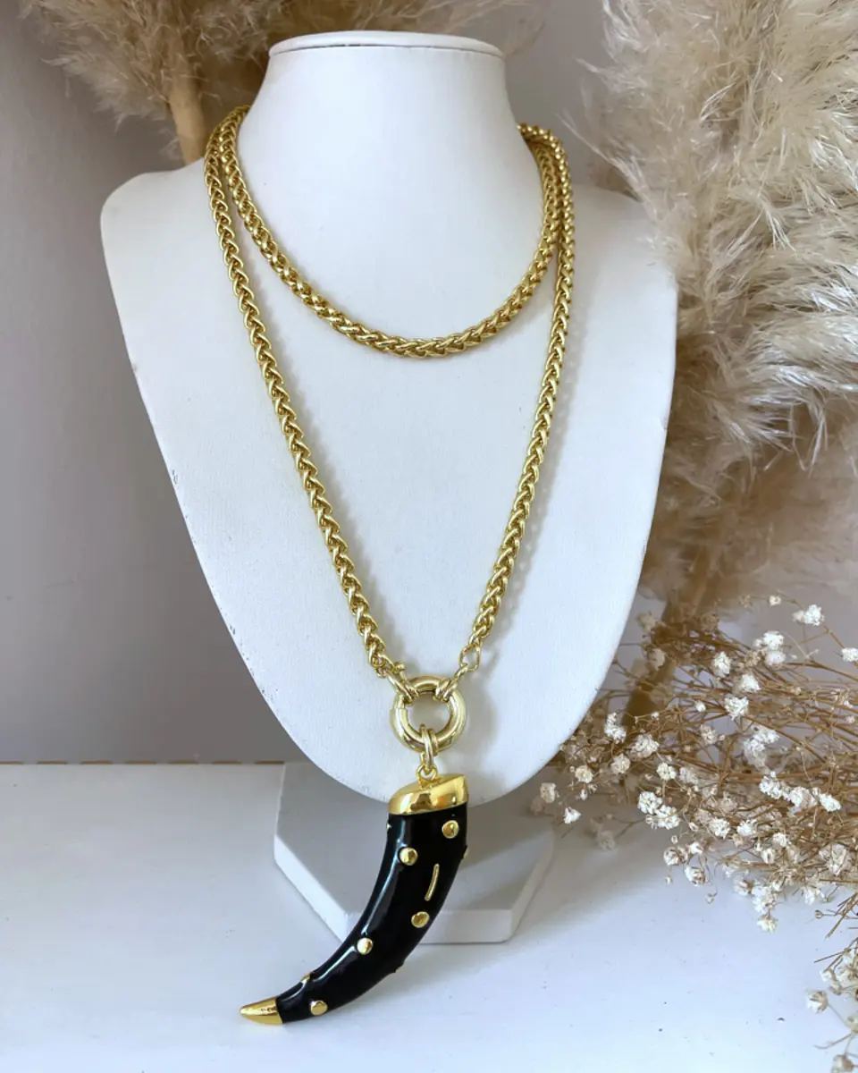 Collar XL Maxi Cacho Black Gold 2