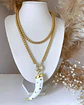 Collar XL Maxi Cacho White Gold  - Miniatura 3