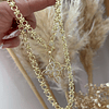 Collar Nudo de Bruja eslabones mixtos Gold