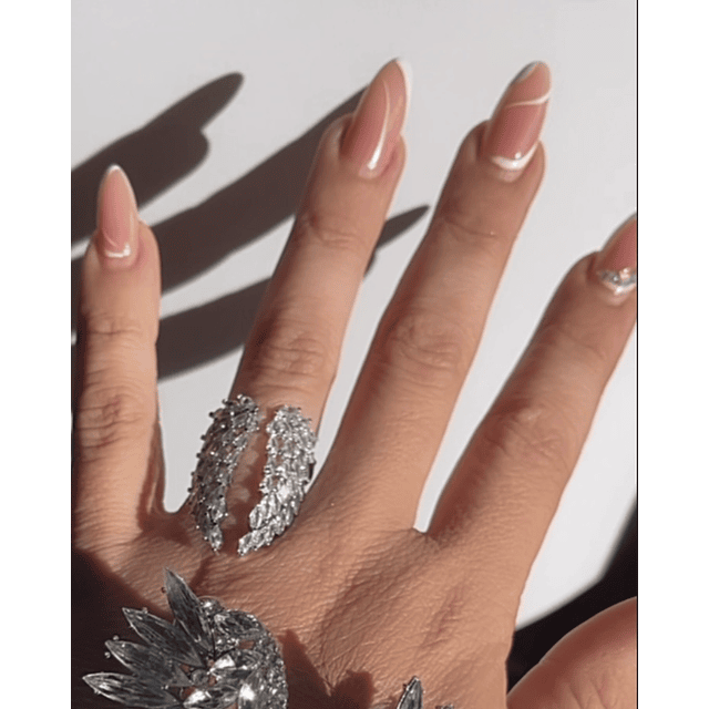 Anillo Alas Circones Silver 