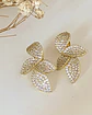 Aros Pétalos Circones Gold - Miniatura 3