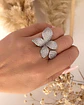 Maxi Anillo Pétalos Circones Silver - Miniatura 2