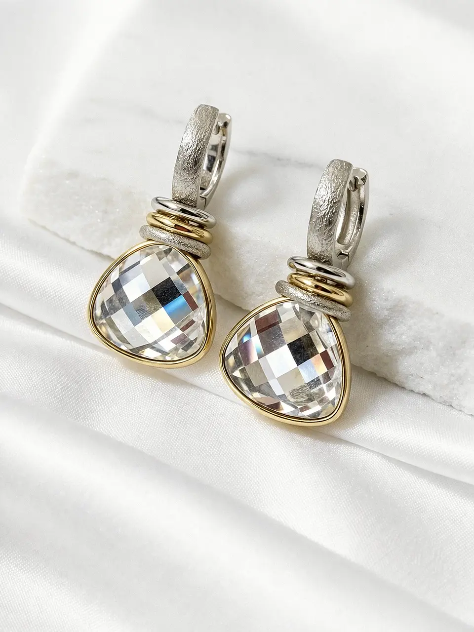 Aros Milano Cristal Gold & Silver  2
