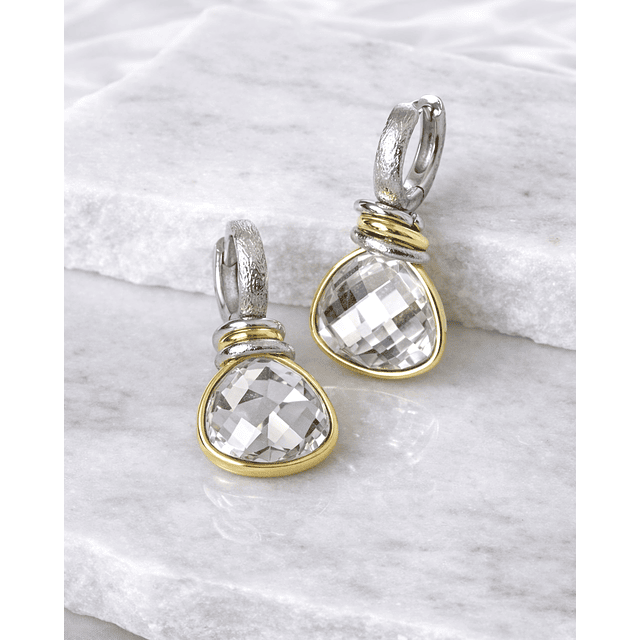 Aros Milano Cristal Gold & Silver 