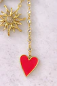 Collar Sol Corazón Pink Multidije Gold - Miniatura 4