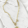 Collar Sol Circones Estrellita lateral Gold 