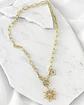 Collar Sol Circones Estrellita lateral Gold  - Miniatura 2