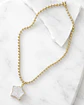 Collar Balines Estrella Cuarzo Cristal  Gold - Miniatura 2