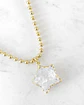 Collar Balines Estrella Cuarzo Cristal  Gold - Miniatura 3