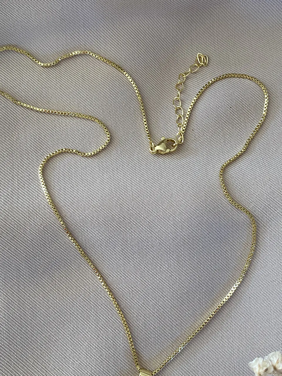 Collar Cadena Cruz Cristales Calipso Gold 5
