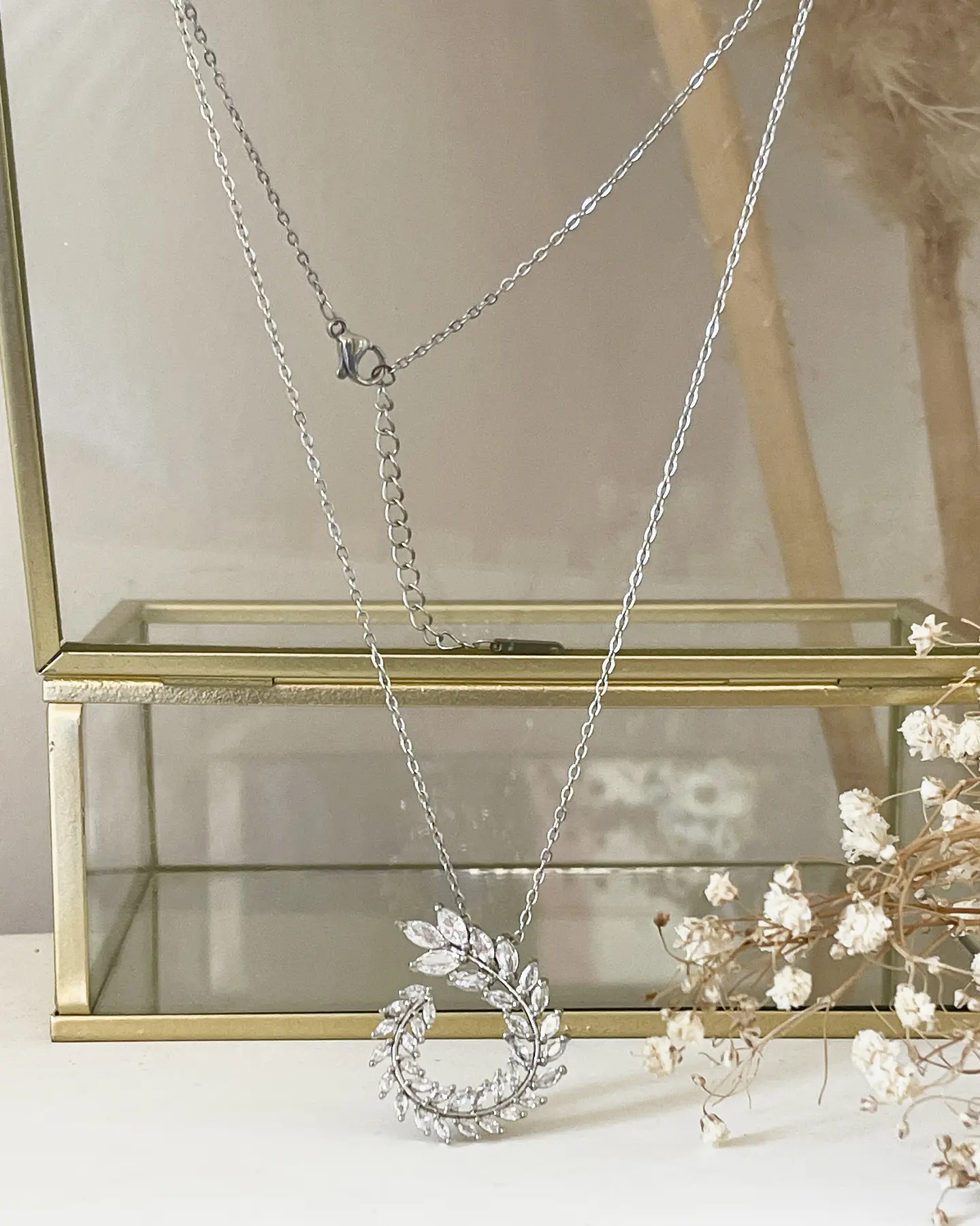Collar  Firenze Circones Silver 4