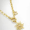 Collar Sol Circones Estrellita lateral Gold 