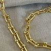 Conjunto Collar Cadena Tiffany + Pulsera Tiffany gold  