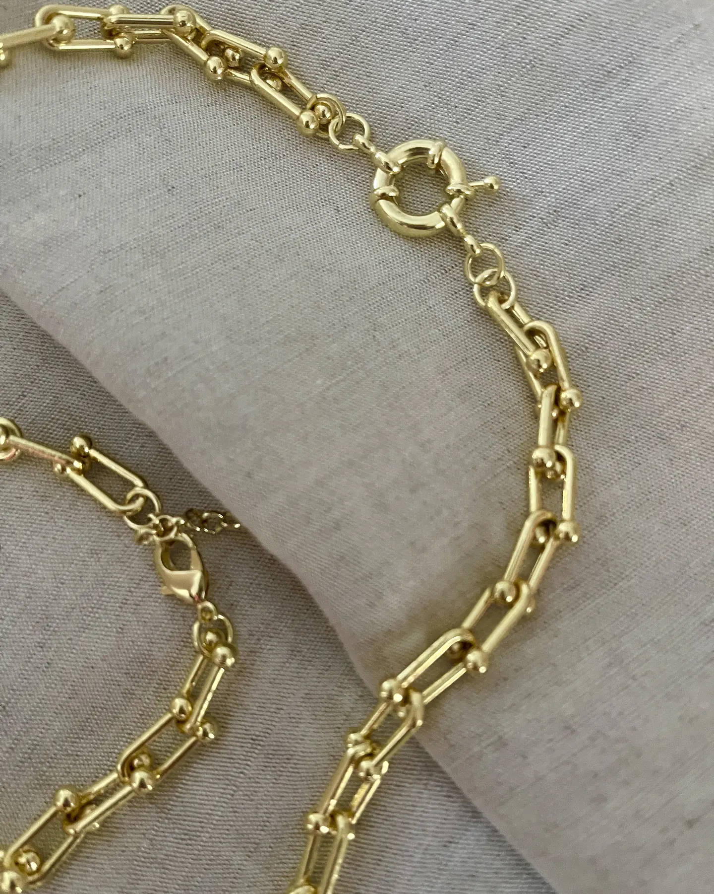 Conjunto Collar Cadena Tiffany + Pulsera Tiffany gold   3