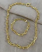 Conjunto Collar Cadena Tiffany + Pulsera Tiffany gold   - Miniatura 7