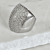 Maxi Anillo Macizo Mónaco Silver