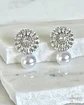 Aros Luxury Perla Circones Silver - Miniatura 1