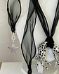Choker Leopardo Organza Silver - Miniatura 4