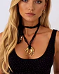 Choker Leopardo Organza Gold  - Miniatura 3