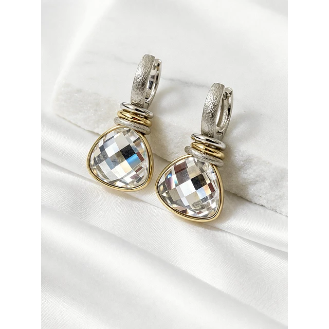 Aros Milano Cristal Gold & Silver 