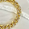 Maxi Pulsera Circones Eslabones cubanos gold