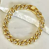 Maxi Pulsera Circones Eslabones cubanos gold