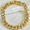 Maxi Pulsera Circones Eslabones cubanos gold