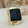 Anillo Maxi Turmalina Negra 