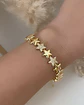 Pulsera Estrellas Circones Gold - Miniatura 2