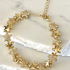 Pulsera Estrellas Circones Gold