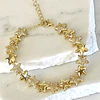 Pulsera Estrellas Circones Gold
