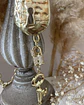 Collar Maxi Candado Llave Eslabones ovalados Gold - Miniatura 7