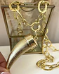 Collar XL Maxi Cacho Maxi Eslabones Martillados Gold - Miniatura 9