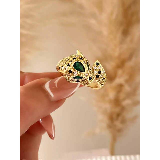 Anillo Luxury Jaguar Gold