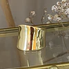 Maxi Anillo Liso Macizo gold