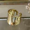 Maxi Anillo Liso Macizo gold