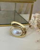 Maxi Anillo Perla Elipse Gold - Miniatura 3