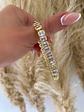  Pulsera Cintillo Cristales Gold - Miniatura 1