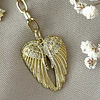 Collar Alas Circones y Estrella Gold