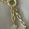 Collar Alas Circones y Estrella Gold