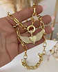 Collar Corazón Alado Circones Gold - Miniatura 1