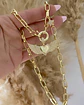 Collar Corazón Alado Circones Gold - Miniatura 2