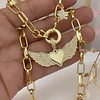 Collar Corazón Alado Circones Gold